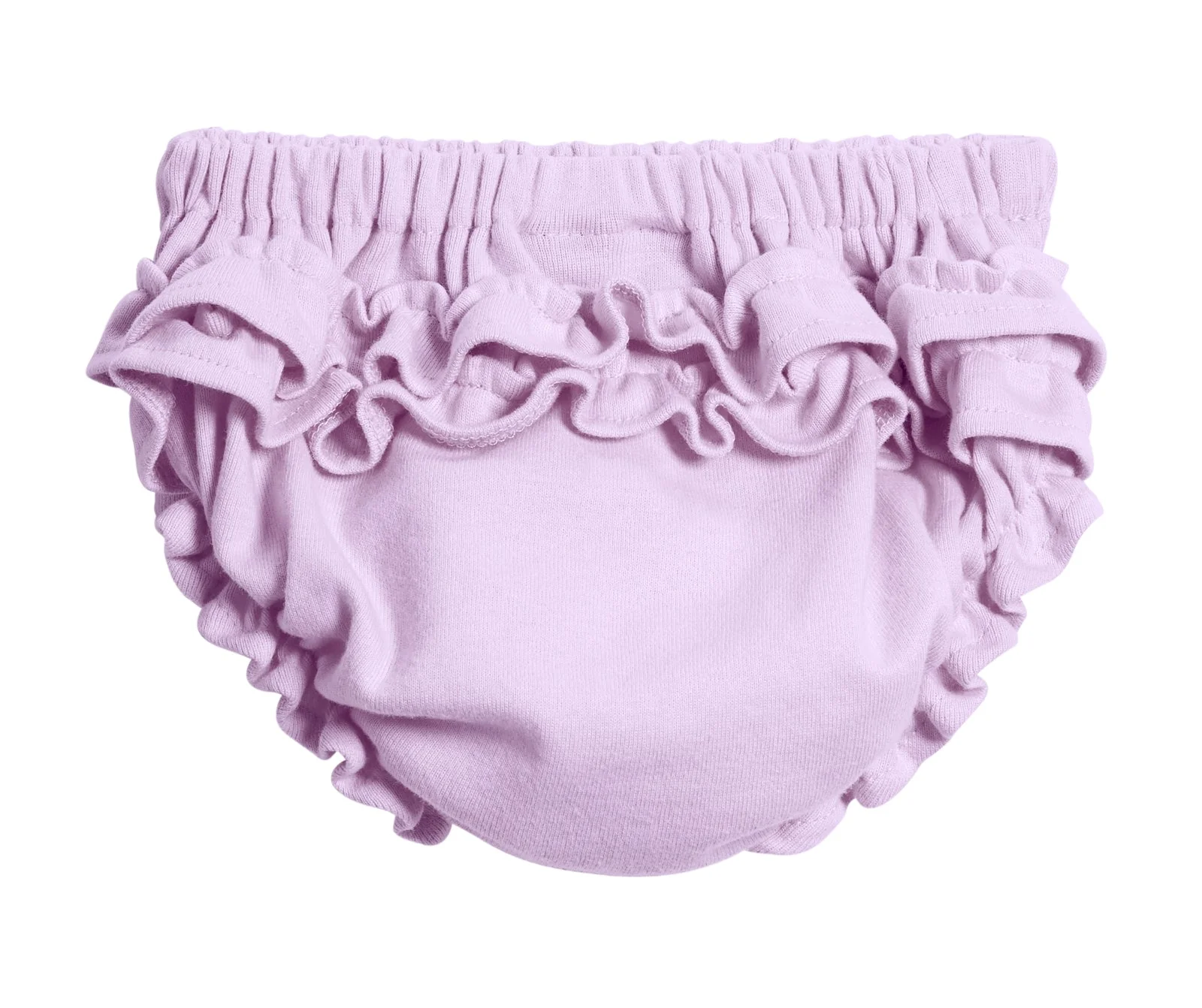 Girls Soft Cotton Ruffle Diaper Cover | Lavender - Drispect