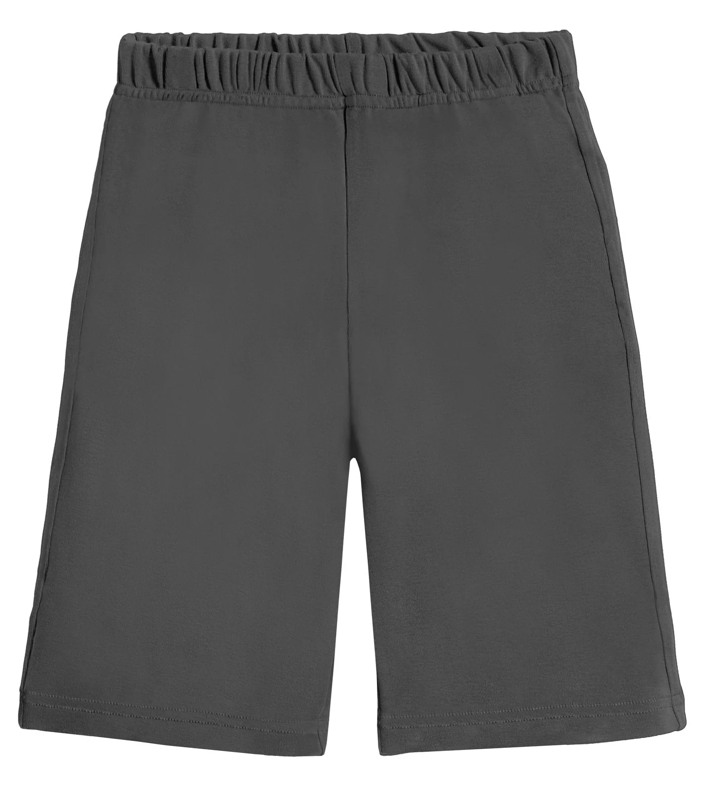 Boys Soft Cotton Athletic Short - UPF 50 + | Charcoal - Drispect