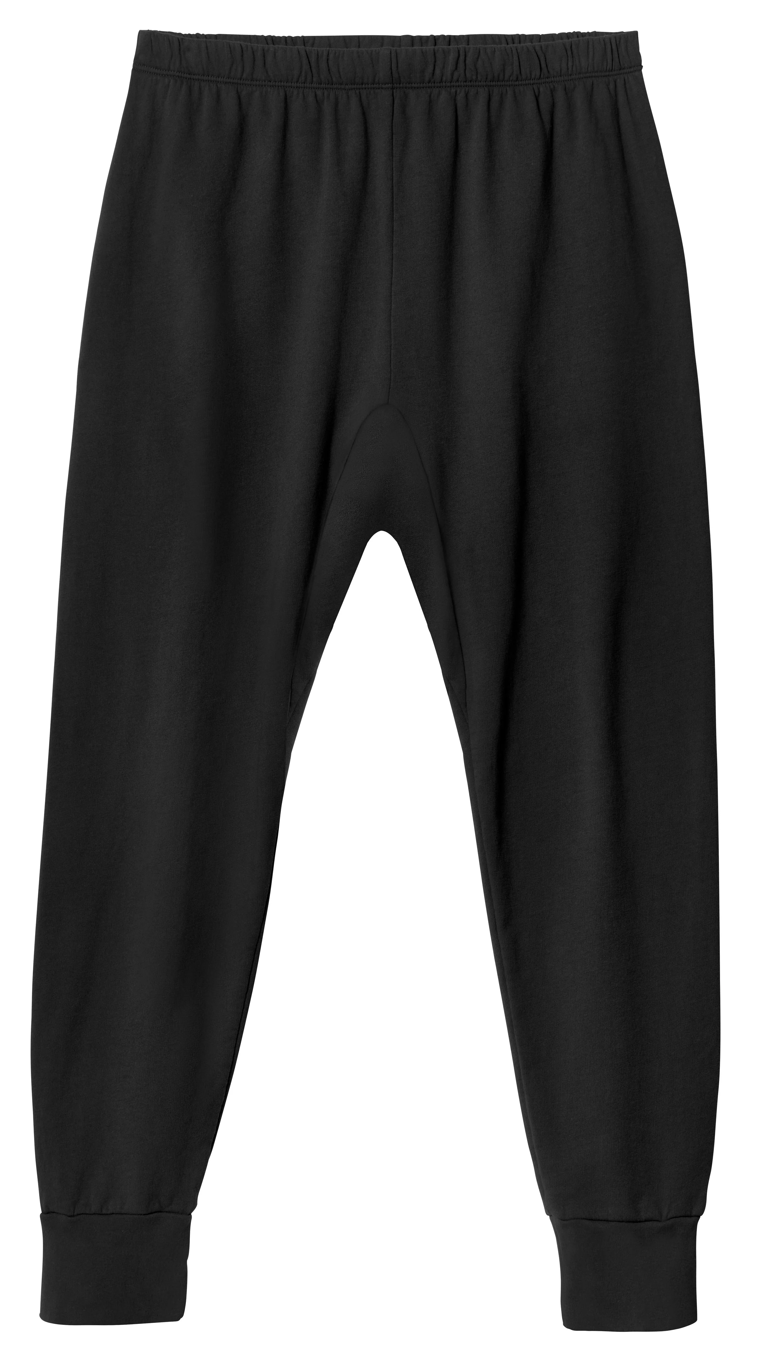 Women's Super Soft 100% Cotton Lightweight Fleece Jogger | Black - Drispect