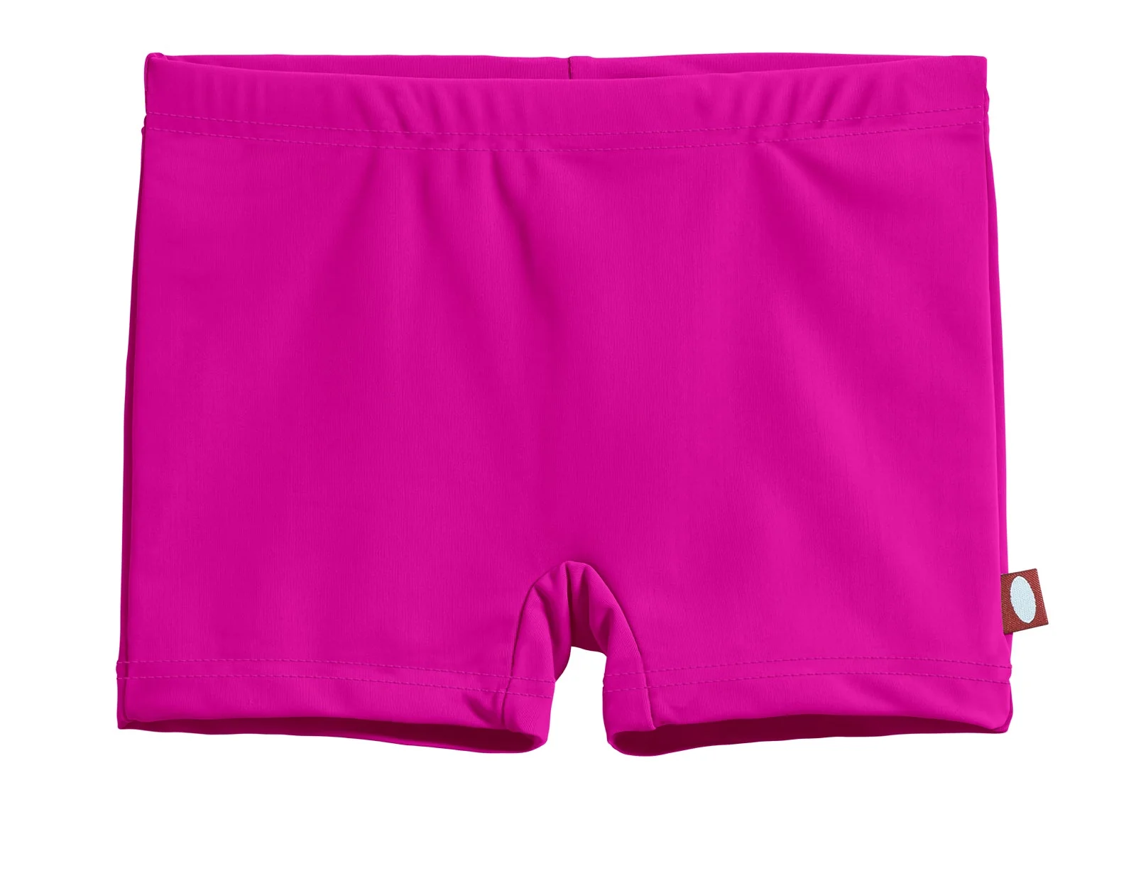 Girls Recycled Nylon UPF 50+ Swim Boy Shorts | Hot Pink - Drispect