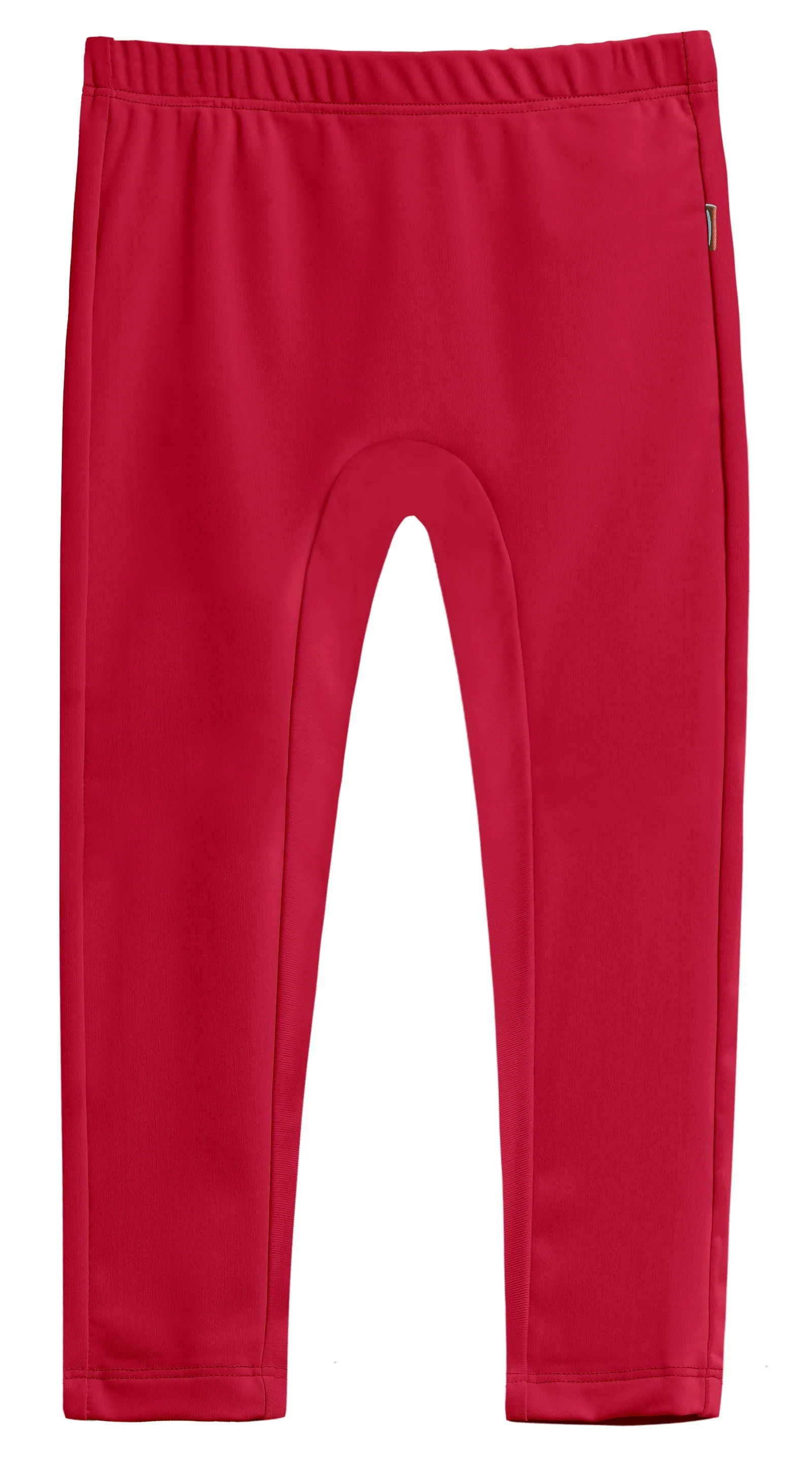 Unisex UPF 50+ Swim Leggings | Red - Drispect
