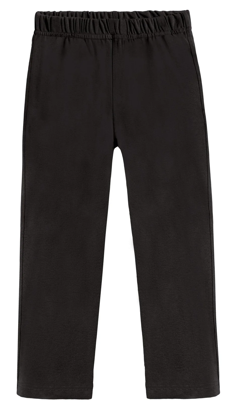 Boys Soft Cotton Athletic Pants - UPF 50+ | Black - Drispect