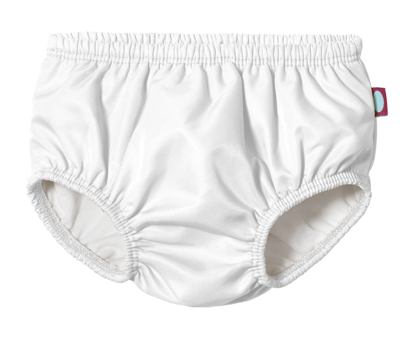 Boys and Girls UPF 50+ Swim Diaper Cover | White - Drispect