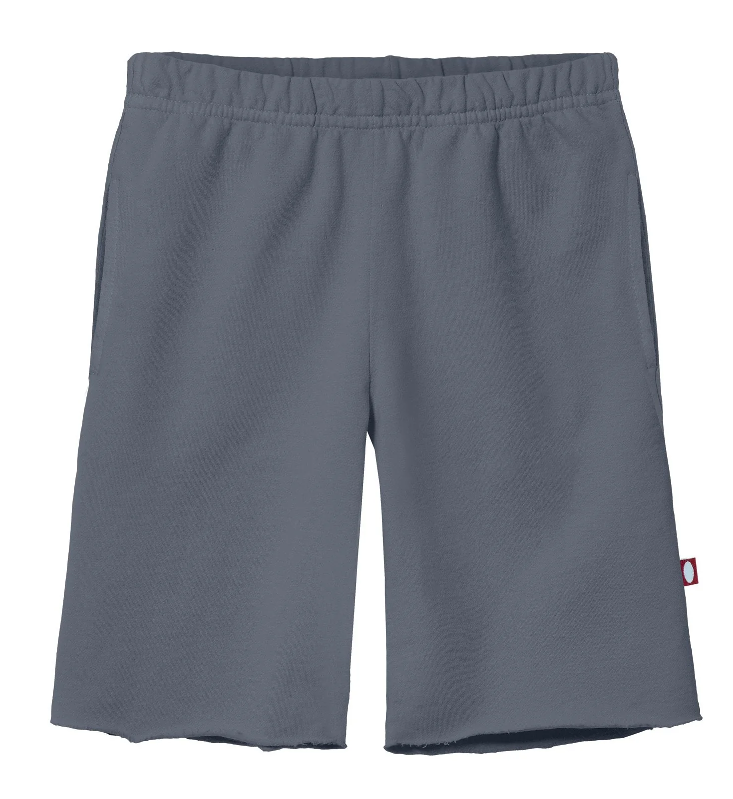 Boys Amazingly Soft Cotton Lightweight Fleece Shorts | Concrete - Drispect