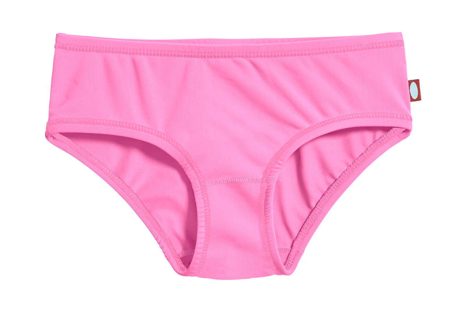 Girls UPF 50+ Swimming Briefs | Medium Pink - Drispect