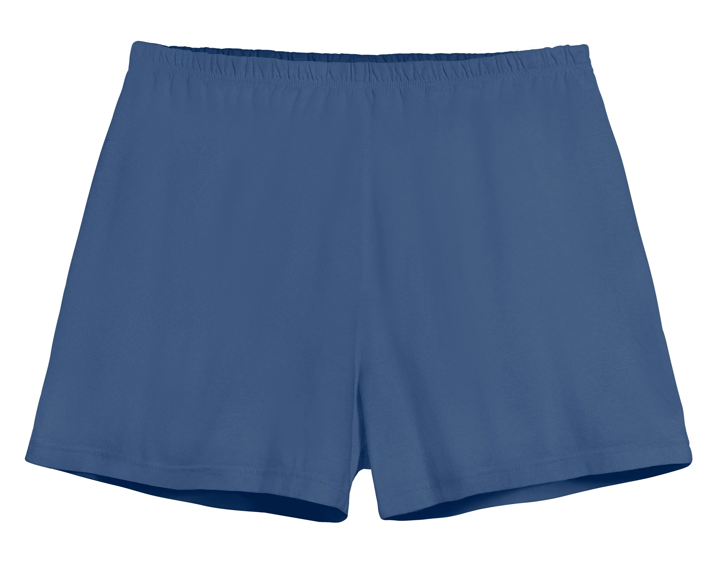 Women's Soft Cotton Comfy Knit Lounge Shorts | Smurf - Drispect