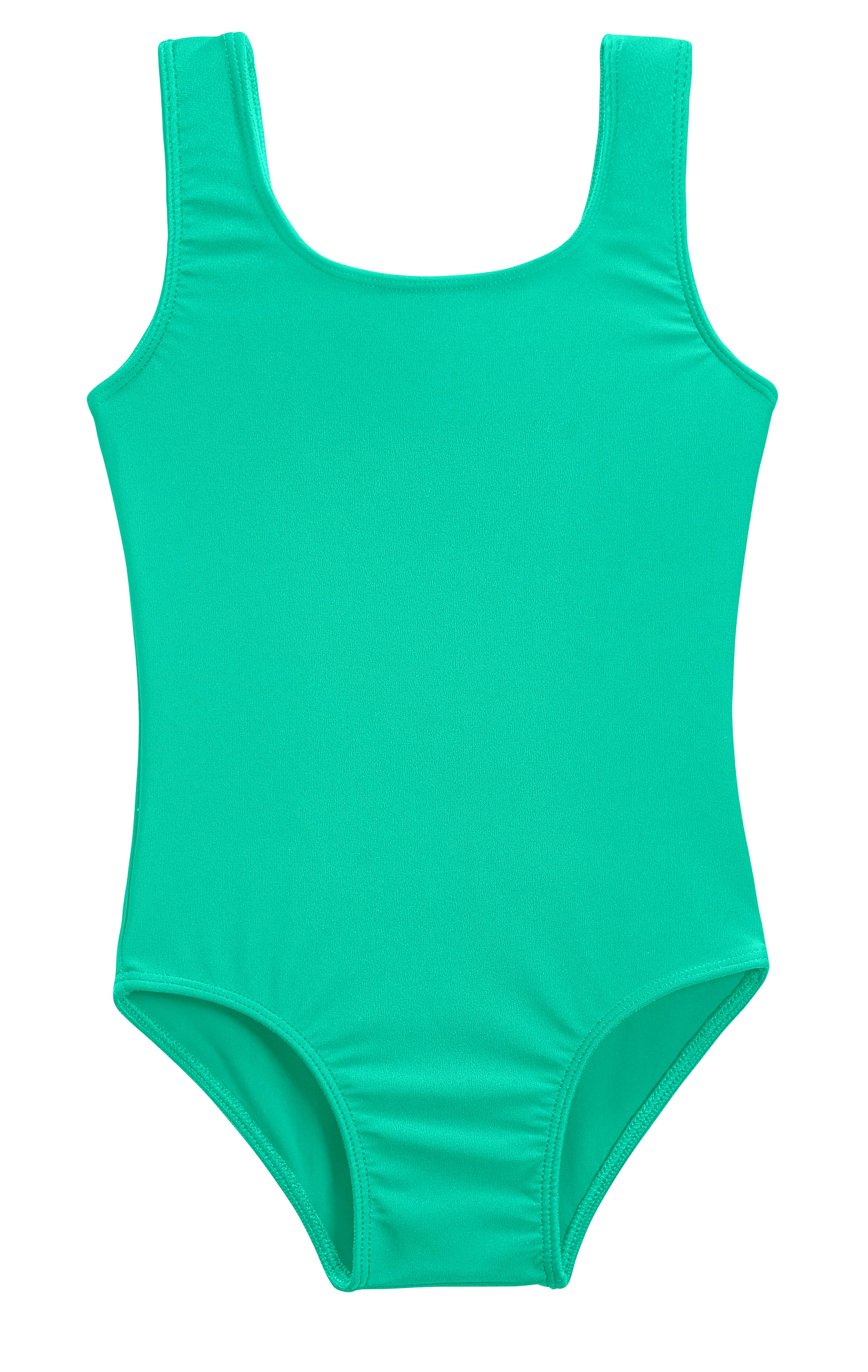 Girls UPF 50+ One Piece Swimsuit | Aqua - Drispect
