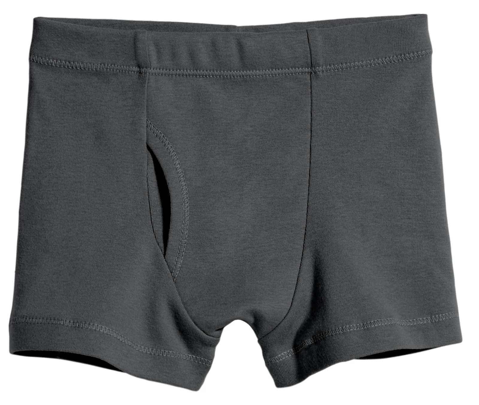 Boys Organic Cotton Boxer Brief | Charcoal - Drispect