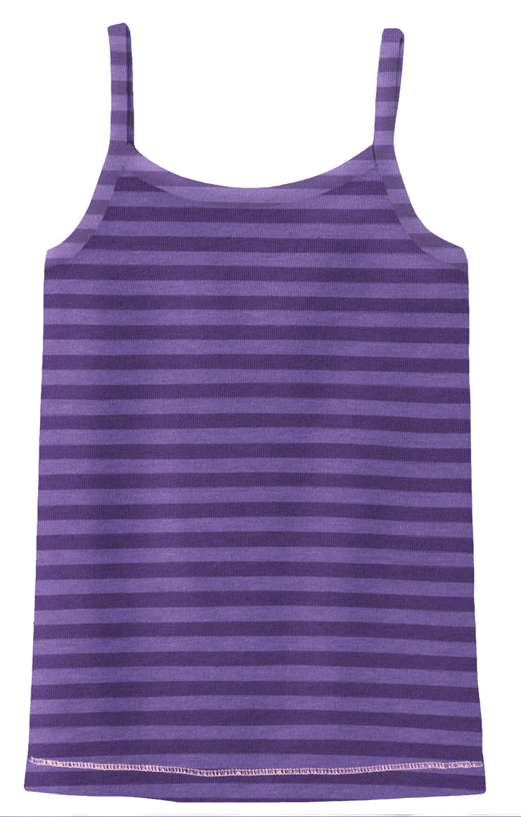 Girls Camisole - Stripes | Purple - Drispect