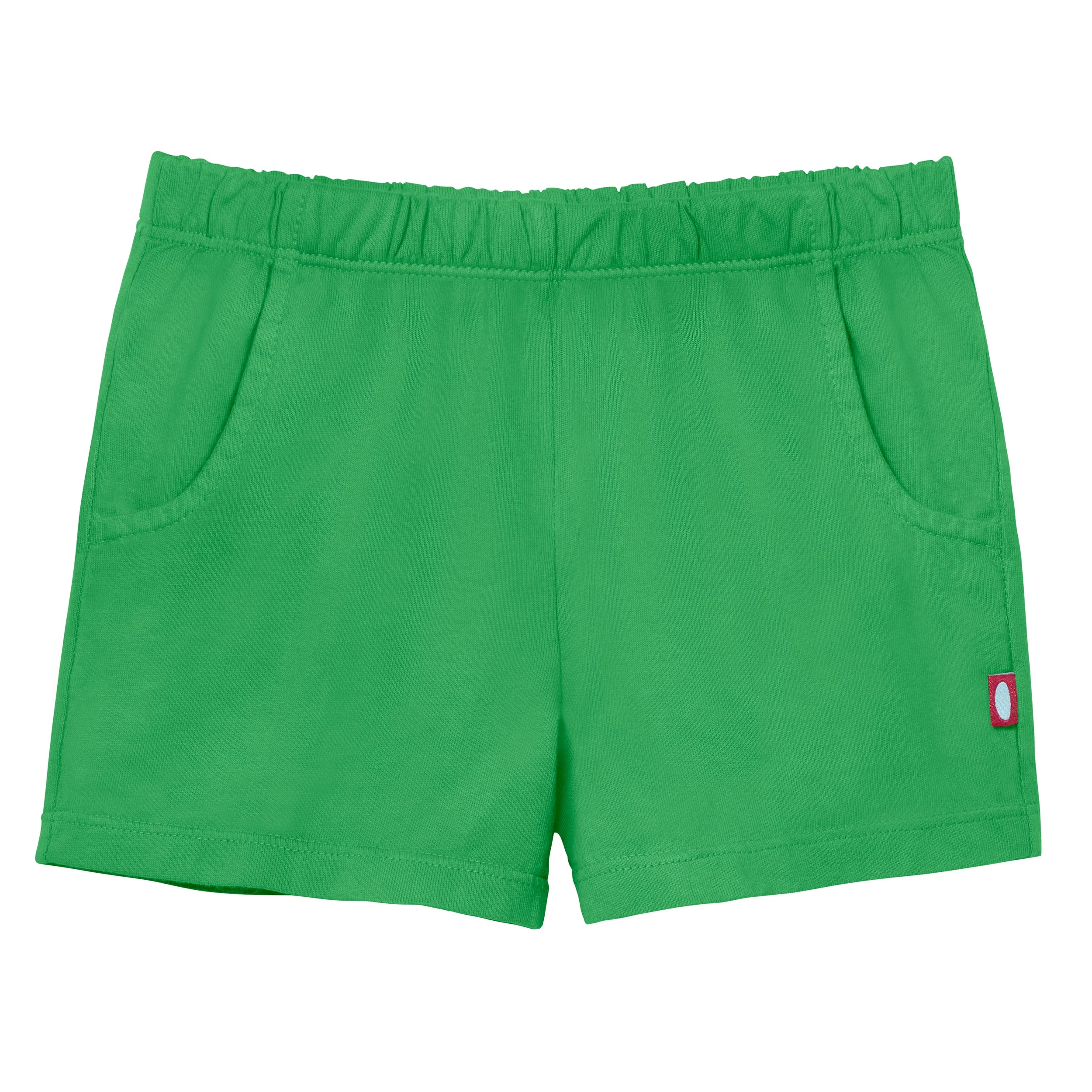 Girls Soft Cotton UPF 50+ Jersey Pocket Shorts | Elf - Drispect