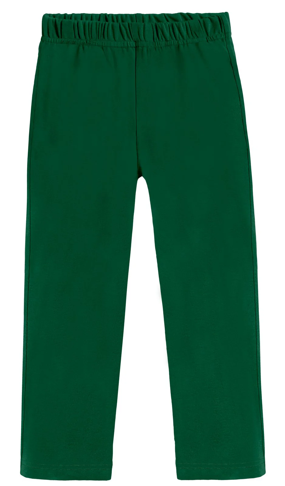 Boys Soft Cotton Athletic Pants - UPF 50+ | Forest Green - Drispect